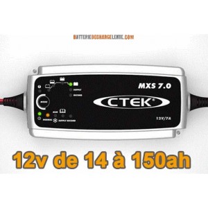 Chargeur batterie CTEK MXS 7.0