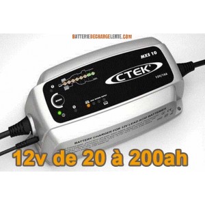 Chargeur batterie CTEK MXS 10