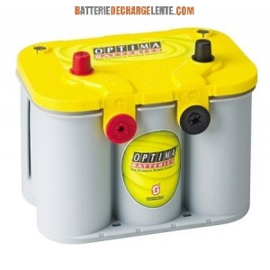 Batterie camping car OPTIMA Yellow Top  YTU 4.2 12v 55ah