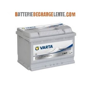 Batterie décharge lente Varta camping car LFD 75  12v 75ah