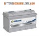 Batterie décharge lente Varta camping car LFD 90  12v 90ah
