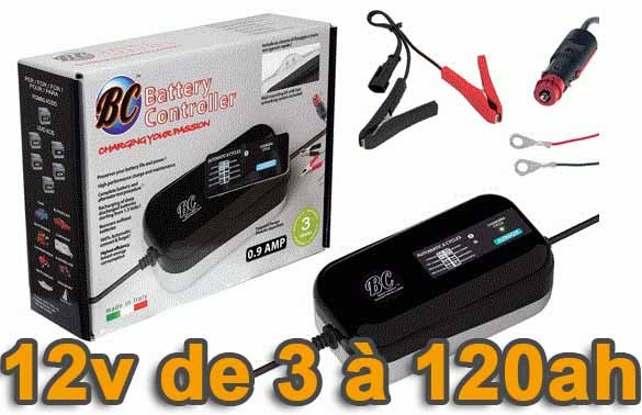 Chargeur de batterie BC CONTROLLER BC-9000 9A