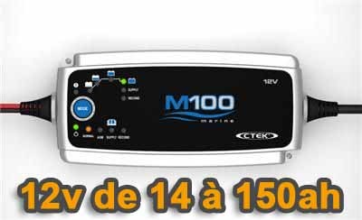 Chargeur batterie CTEK M100