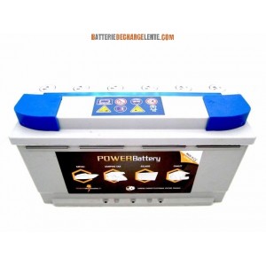 Batterie AGM decharge lente camping car 12v 105ah