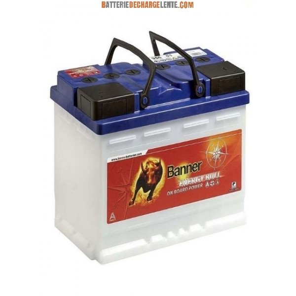 Batterie banner décharge lente camping car 12v 100ah - Batterie decharge  lente