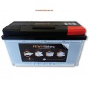 Batterie decharge lente stationnaire 12v 130ah